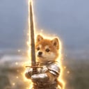 inu wif sword