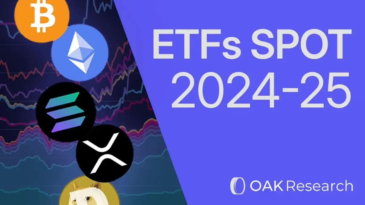 Spot ETFs in cryptos: review of 2024 and forecasts for 2025