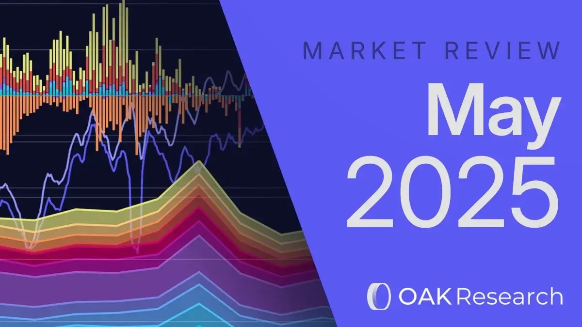 Crypto market review May 2025
