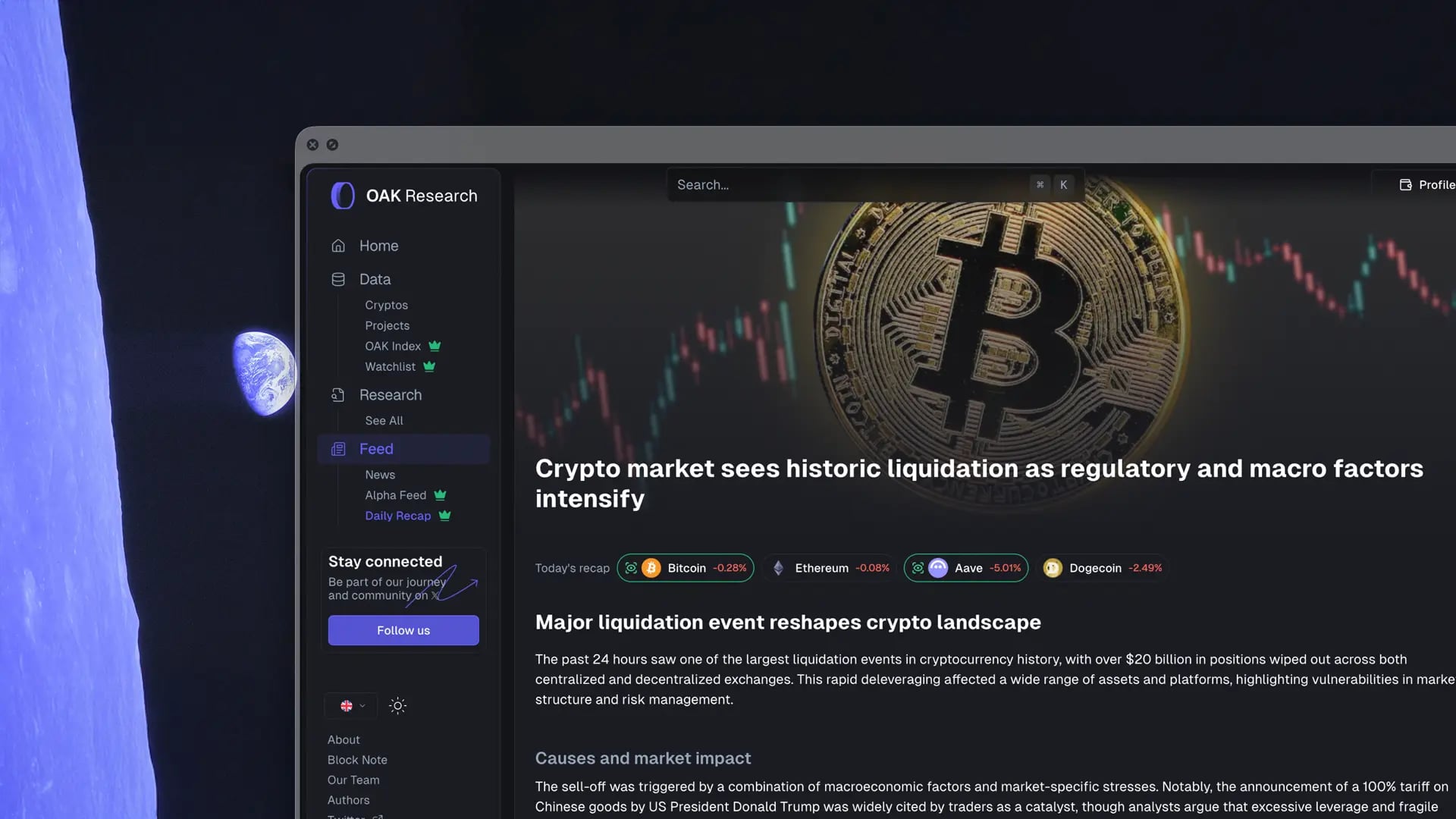 AI-Powered Crypto Recaps